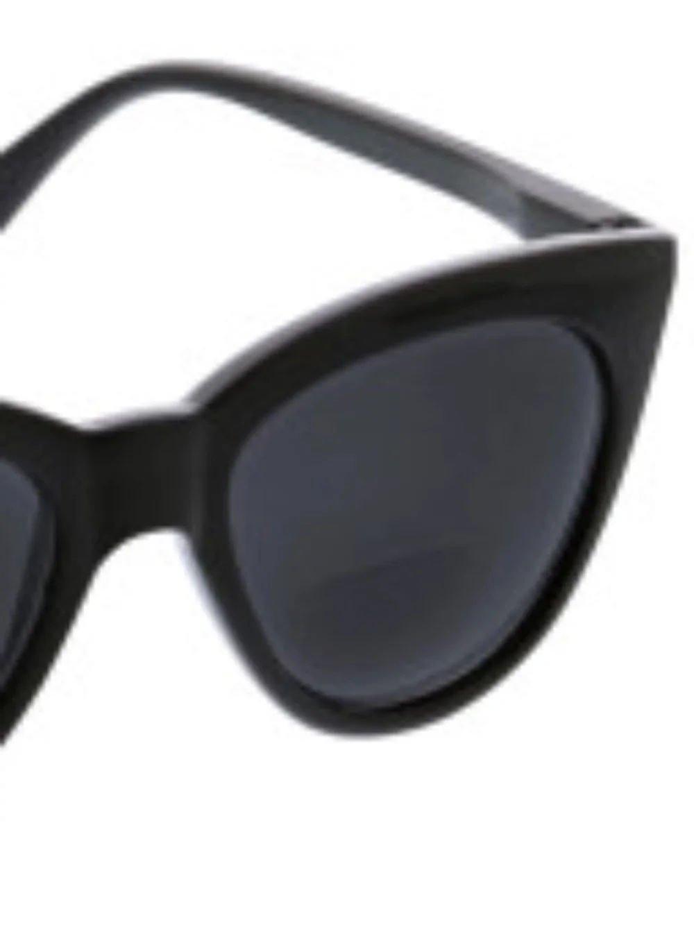 New Peepers Black Mimosa Cateye Sunglasses